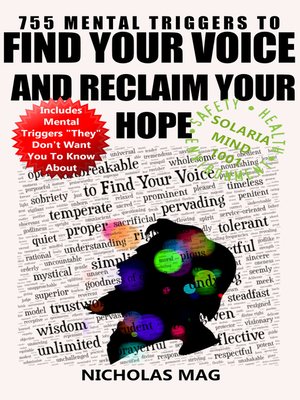 cover image of 755 Mental Triggers to Find Your Voice and Reclaim Your Hope